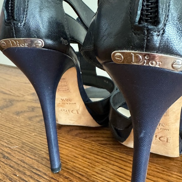 Christian Dior strappy platform heels - Picture 2 of 5
